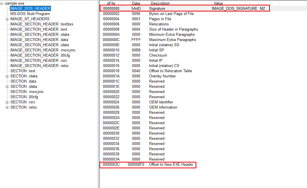 PEview-IMAGE_DOS_HEADER